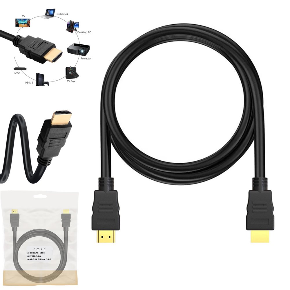 Hdmi Kablo 1.4v 4K Gold1.5mt 