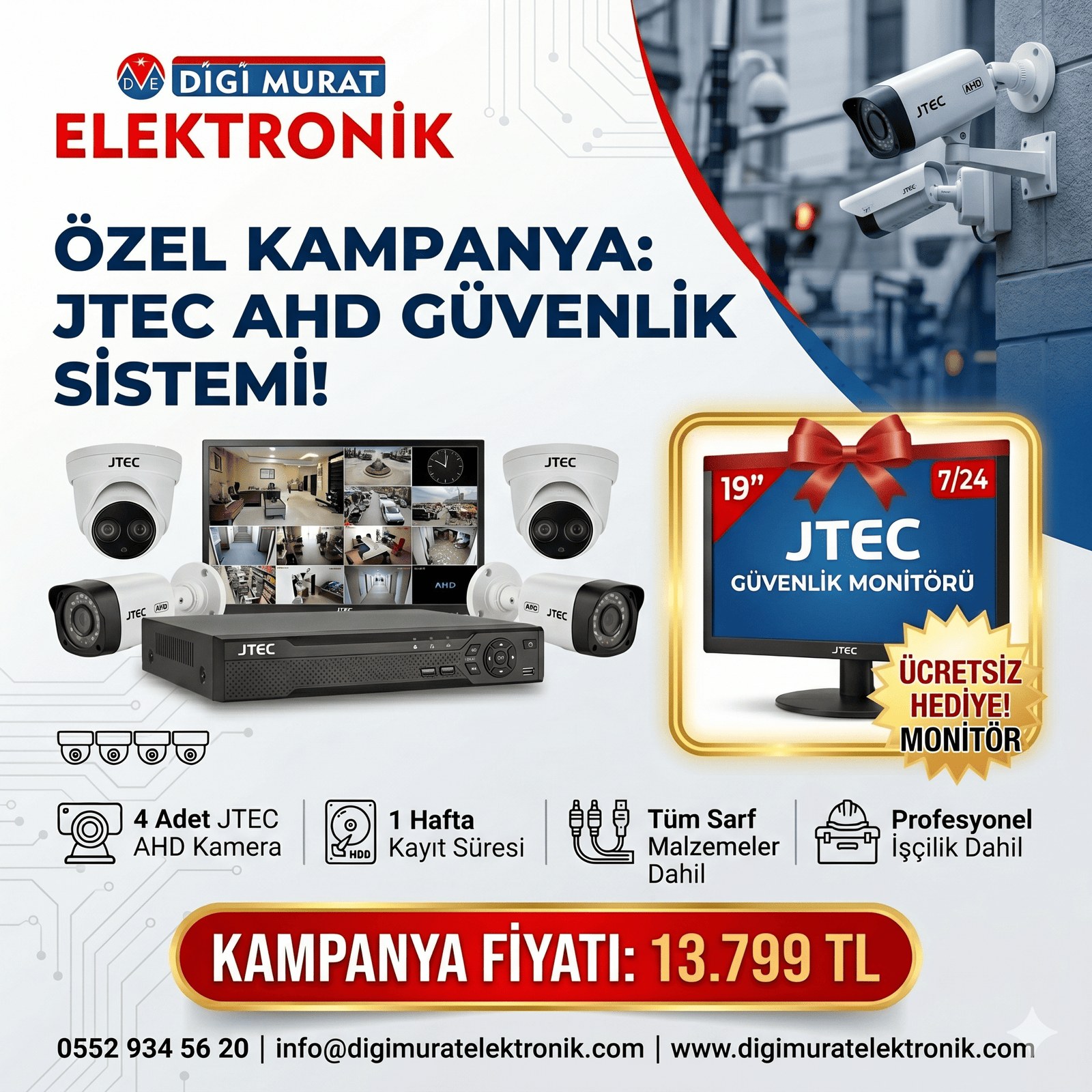 JTEC 4LÜ AHD Güvenlik Kampanyası 
