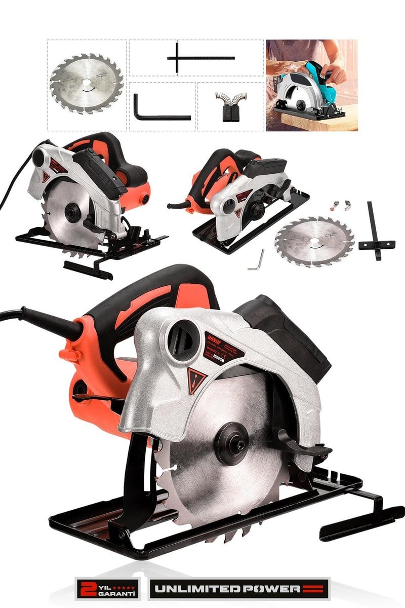 Assur 1400W Elektrikli 185 Mm Daire Testere Makinesi
            
            
                (ASR707-13)