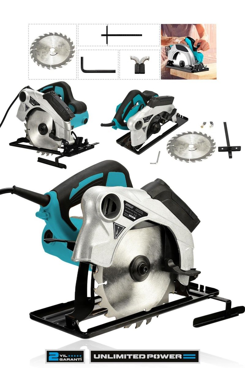 Assur 1400W Elektrikli Sunta Kesme 185 Mm Daire Testere
            
            
                (ASR705-02-14)