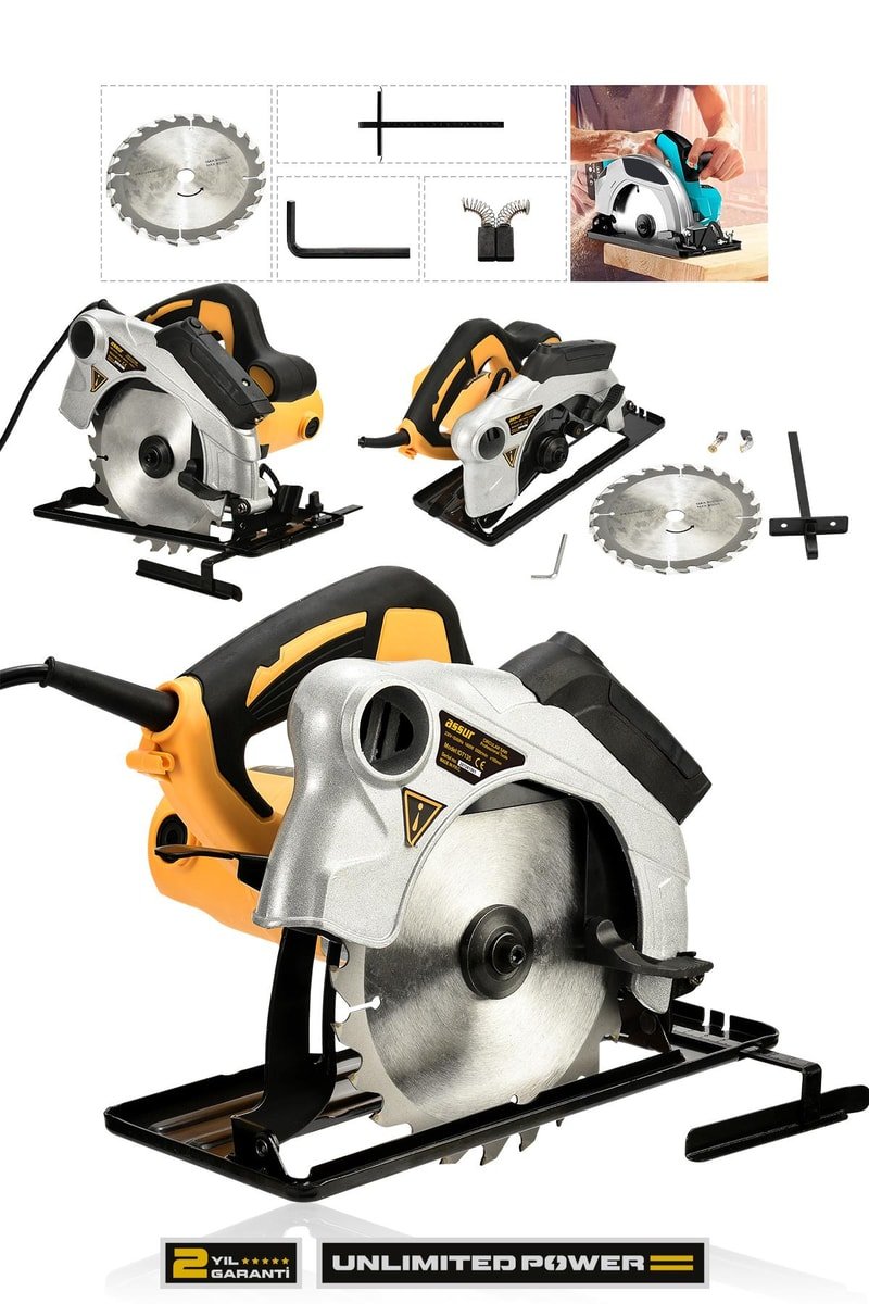 Assur 1400W Elektrikli Sunta Kesme 185 Mm Daire Testere
            
            
                (ASR706-02-33)