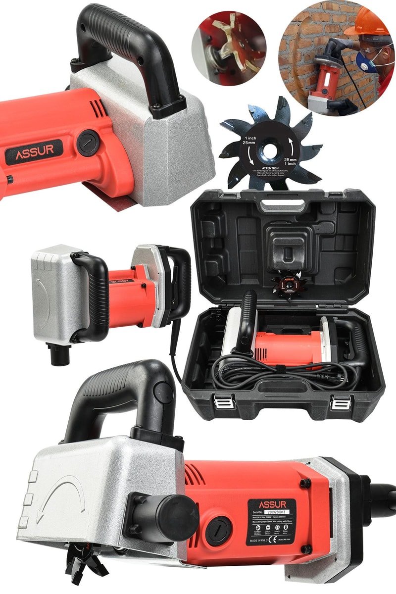 Assur 2000 W Kanal Açma Makinası Ağır Şantiye Seri Kullanım Turbo Motor
            
            
                (ASR815-02-50)