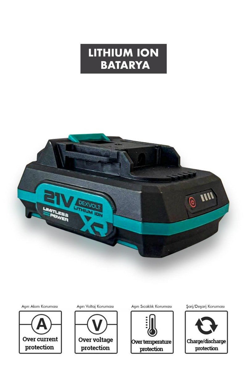 Assur 21V 5 Pilli Akü Yedek Batarya
            
            
                (ASR9029-59)