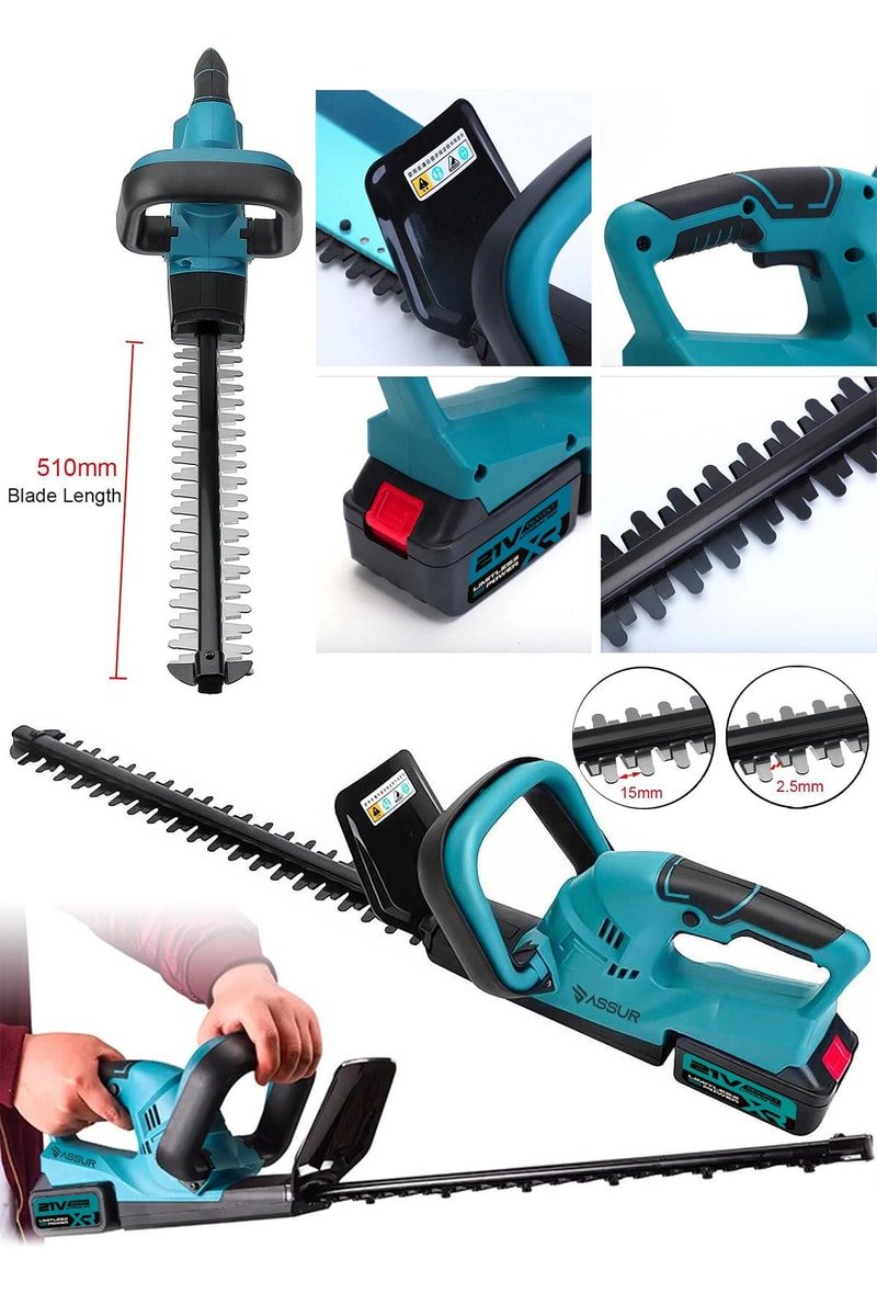 Assur 21V Çift Akülü Çit Kesme Çit Budama Budama Testeresi
            
            
                (ASR729-02-24-01)