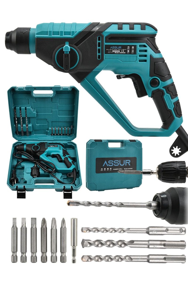 Assur 250W 2 Kademeli Bakır Sargılı Darbeli Kırıcı Delici Hilti
            
            
                (ASR507-02-4)