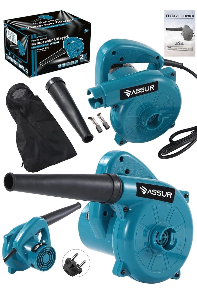 Assur 450W Elektrikli Hava Üfleme Emme Körüğü
            
            
                (ASR809-02-49)