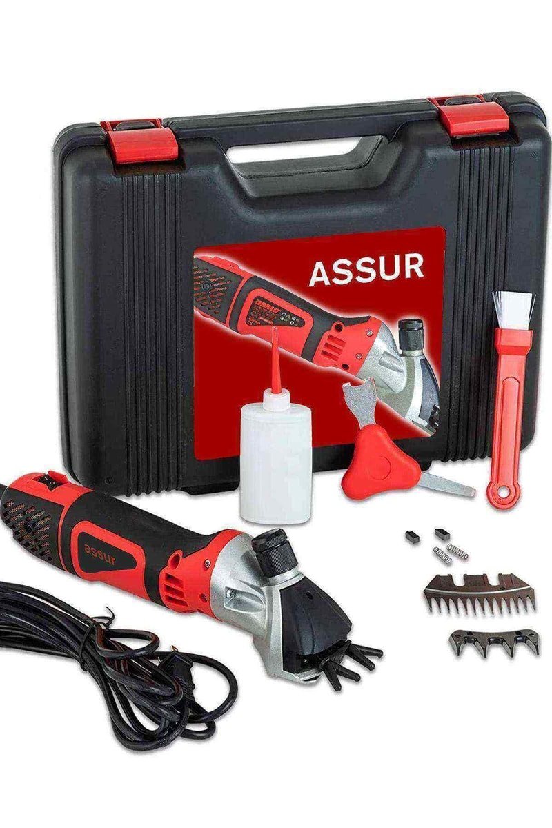 Assur 500W 6 Kademe Ayarlı Metal Şanzıman Koyun Kırkma Makinası
            
            
                (ASR609-02-19)