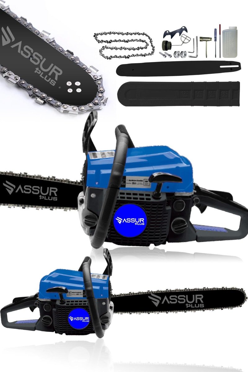 Assur 52 Cc Benzinli Ağaç Odun Dal Kesme 45 Cm Testere
            
            
                (ASR731-02-20)