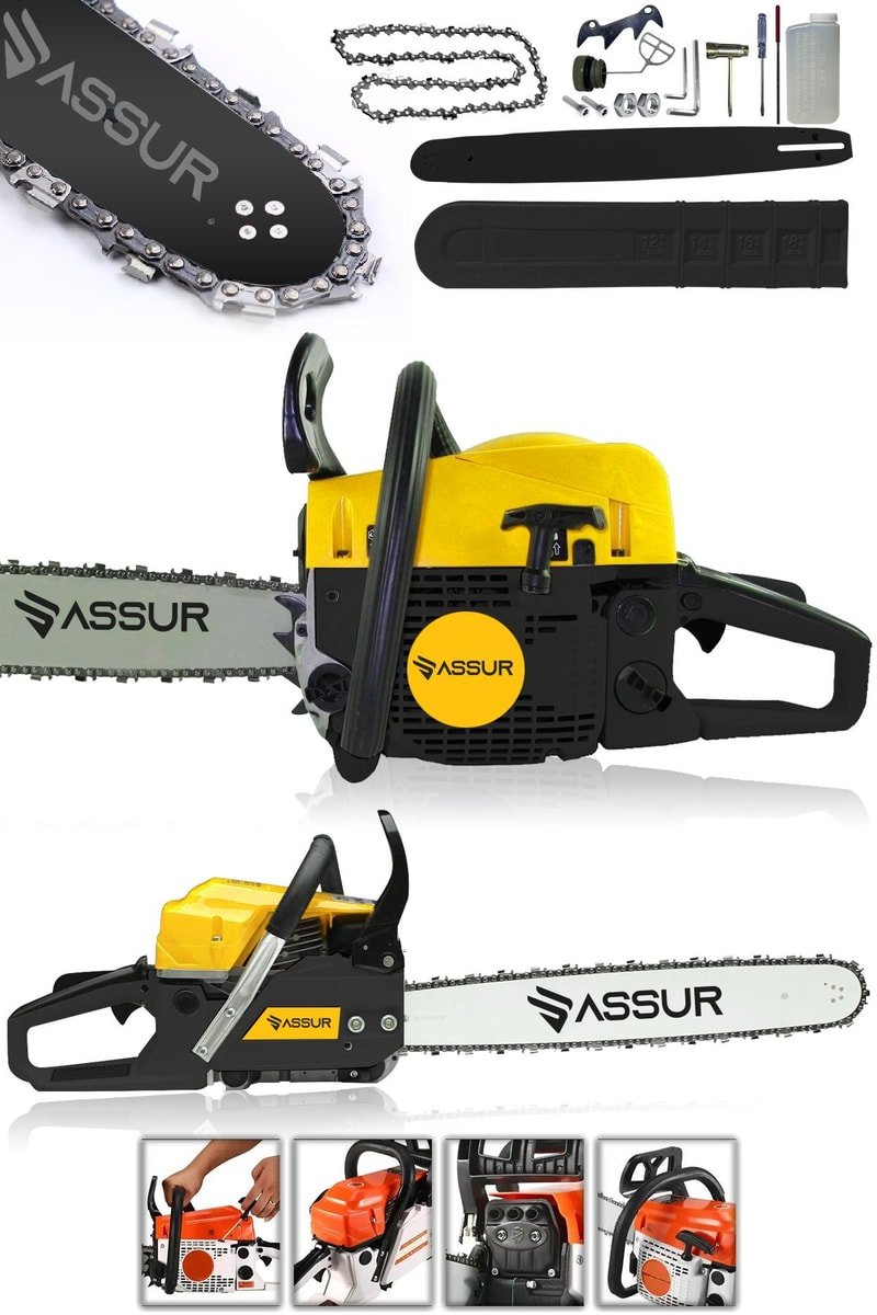 Assur 52 Cc Benzinli Ağaç Odun Dal Kesme 45 Cm Testere
            
            
                (ASR732-02-21)