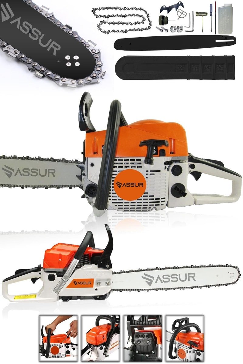 Assur 52 Cc Benzinli Ağaç Odun Dal Kesme 45 Cm Testere
            
            
                (ASR733-02-14)