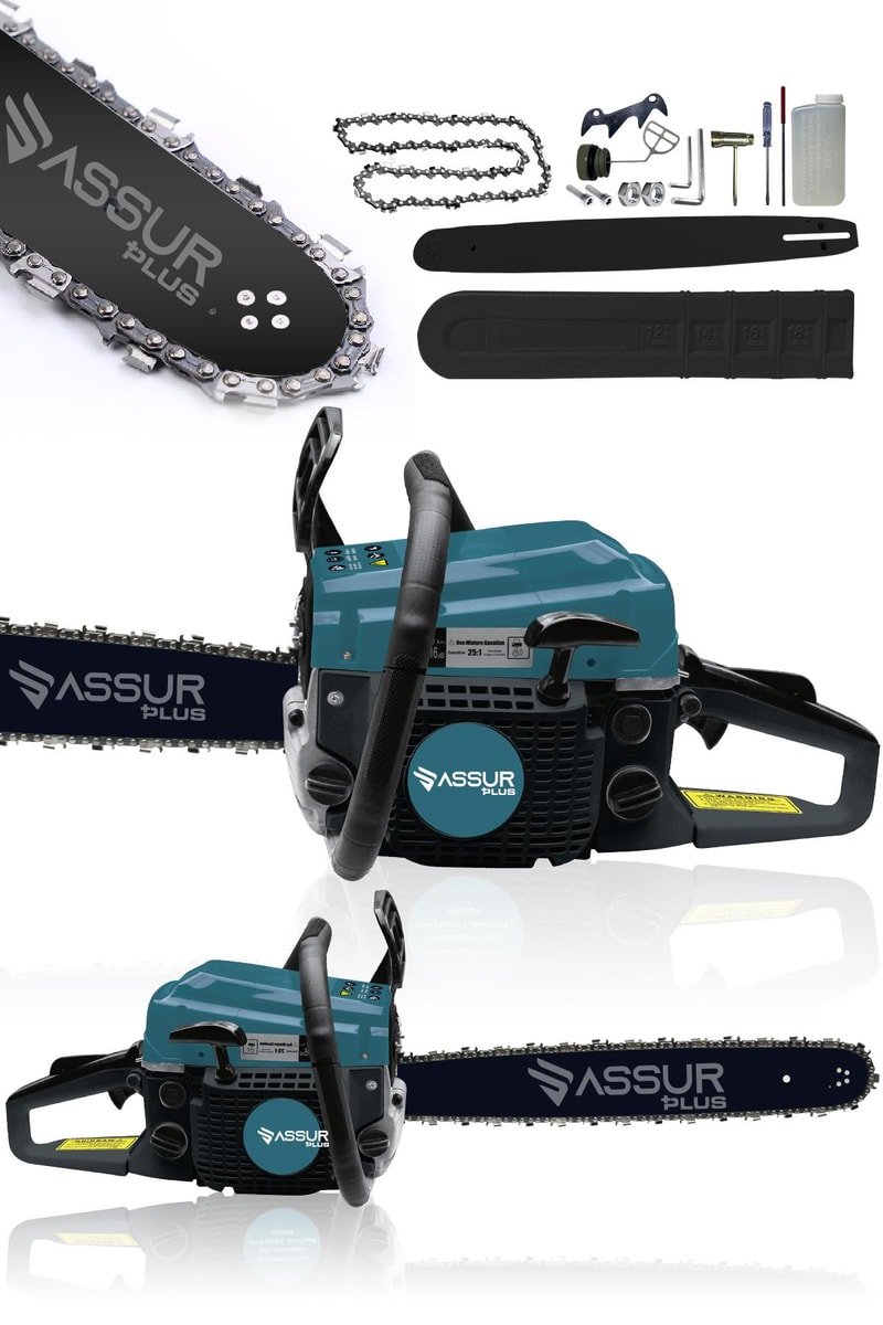 Assur 52 Cc Benzinli Ağaç Odun Dal Kesme 45 Cm Testere
            
            
                (ASR734-02-20)