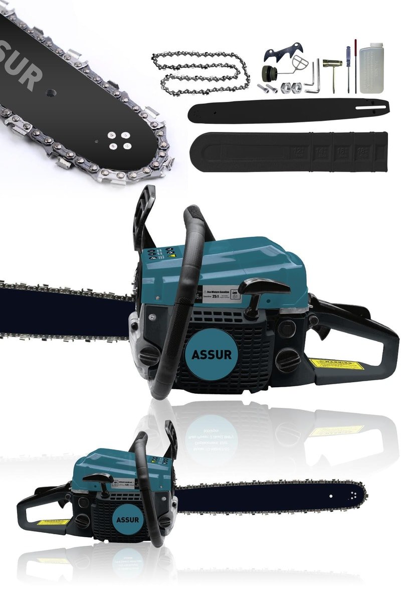 Assur 52 Cc Benzinli Ağaç Odun Dal Kesme 45 Cm Testere
            
            
                (ASR734-02-21)