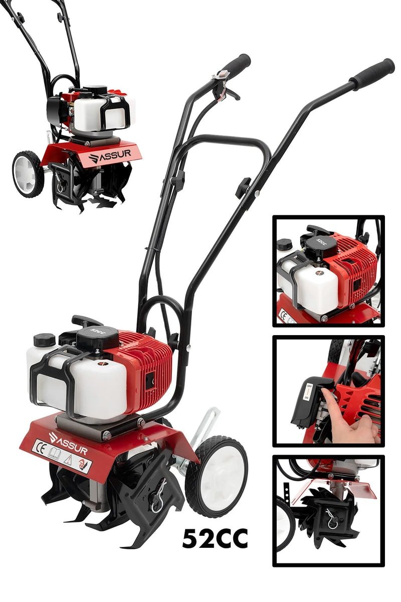 Assur 52 Cc Magnezyum Karter Benzinli Mini Toprak Çapalama Makinesi
            
            
                (ASR756-02-26)