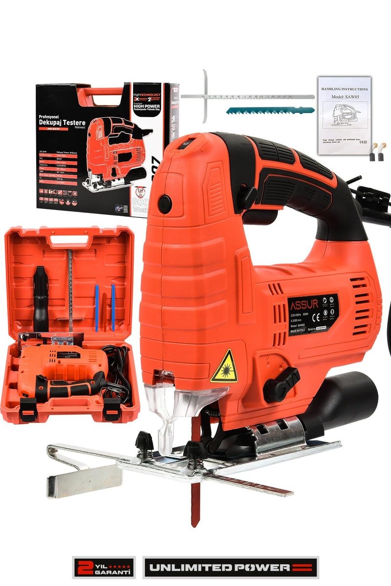 Assur 800 W Devir Ayarlı Dekupaj Testere Makinası
            
            
                (ASR807-02-14)