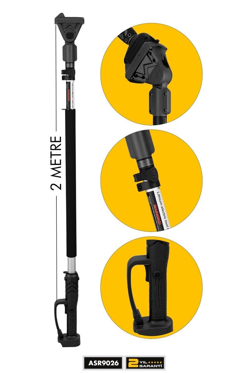 Assur Bağ Bahçe Budama Testere Makas İle Uyumlu Teleskopik Kol
            
            
                (ASR9026-02-18)