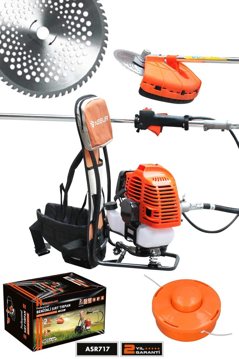 Assur Sırt Tipi Benzinli Motorlu Ot Çalı Çim Biçme Tırpanı
            
            
                (ASR717-02-25-01)