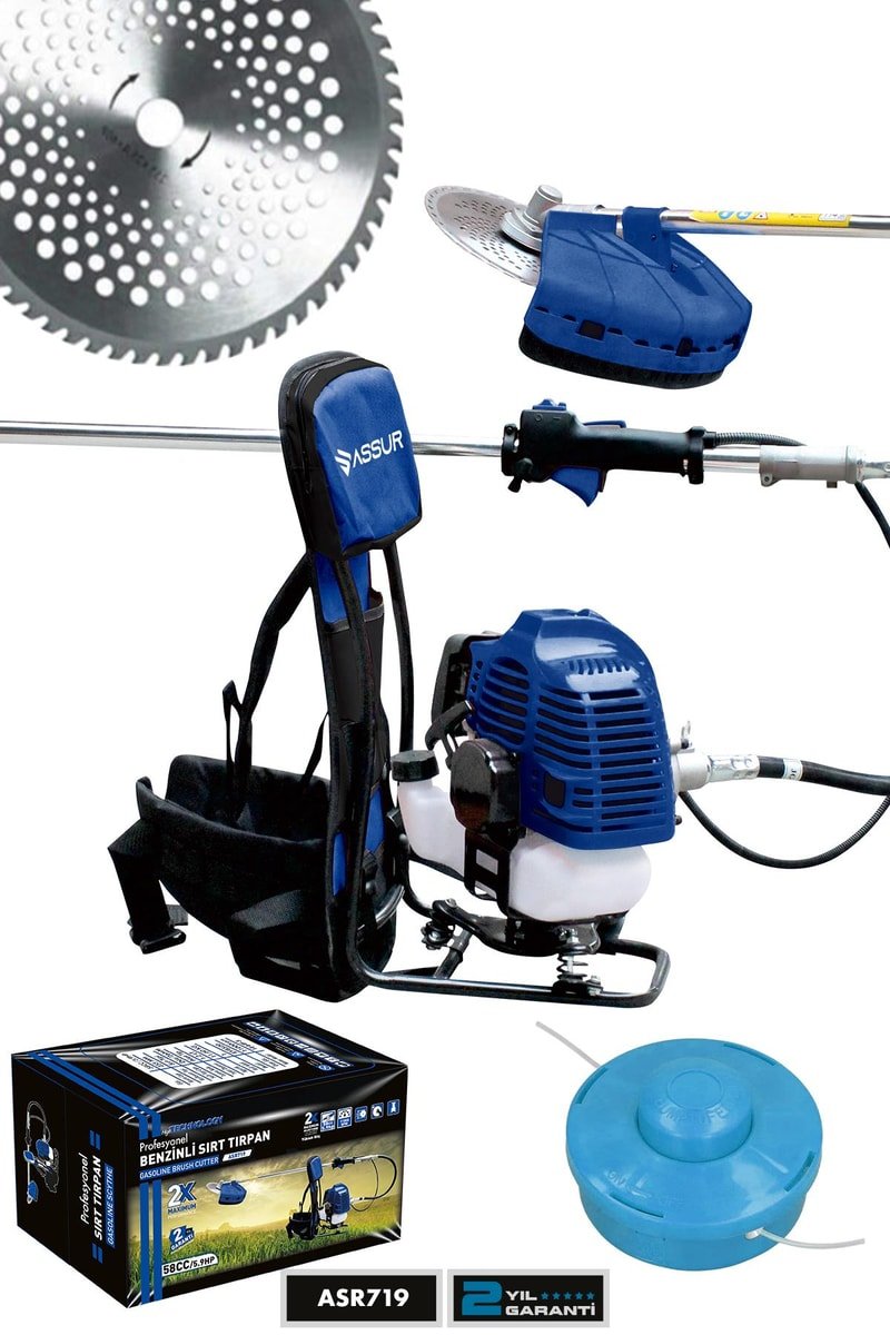 Assur Sırt Tipi Benzinli Motorlu Ot Çalı Çim Biçme Tırpanı
            
            
                (ASR719-02-26)