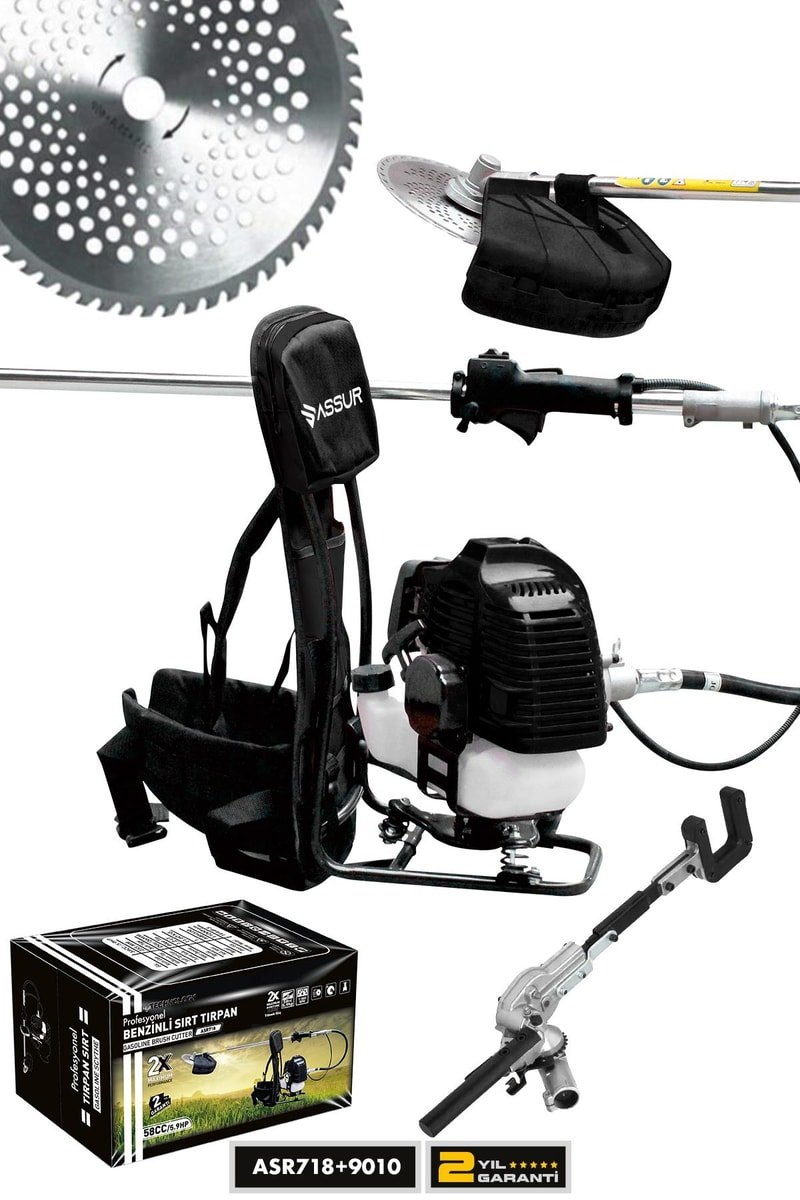 Assur Sırt Tipi Benzinli Ot Çalı Çim Biçme Tırpanı + Zeytin Silkme Aparatlı
            
            
                (ASR718-ASR9010-02-28)