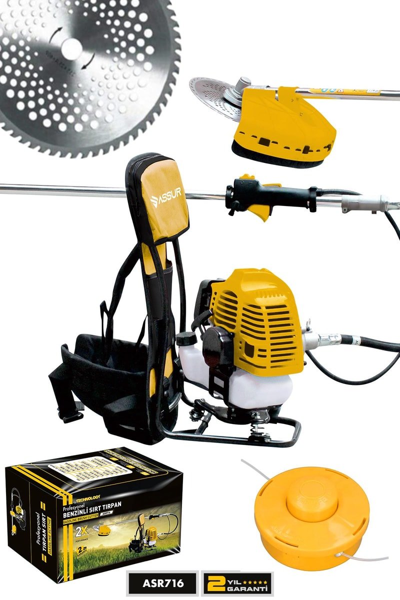 Assur Sırt Tipi Benzinli Tırpan Ot Çalı Çim Biçme Tırpanı
            
            
                (ASR716-02-025)