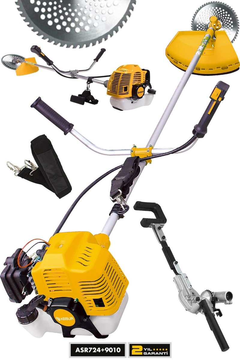 Assur Yan Tipi Benzinli Motorlu Ot Çalı Çim Biçme Tırpanı + Zeytin Silkme Aparatlı
            
            
                (ASR724-ASR9010-02-28)