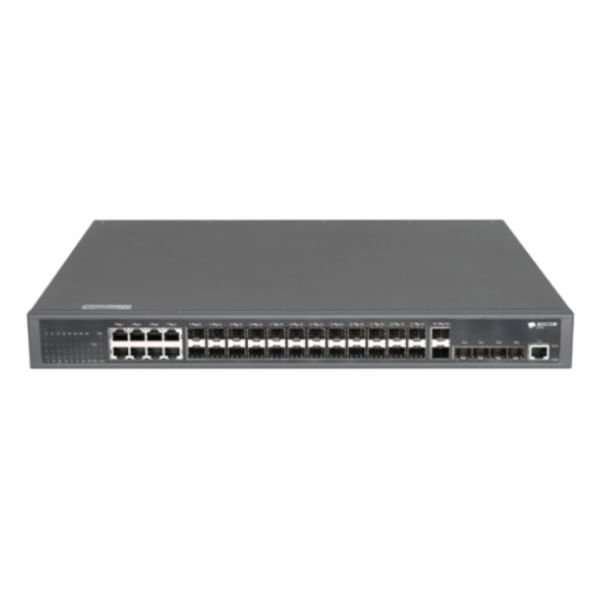 BDCOM S3900-24S8T6X  24-Port Gigabit SFP + 8-Port Gigabit RJ45 + 6-Port 10G SFP+ L3 Stackable Managed Switch
