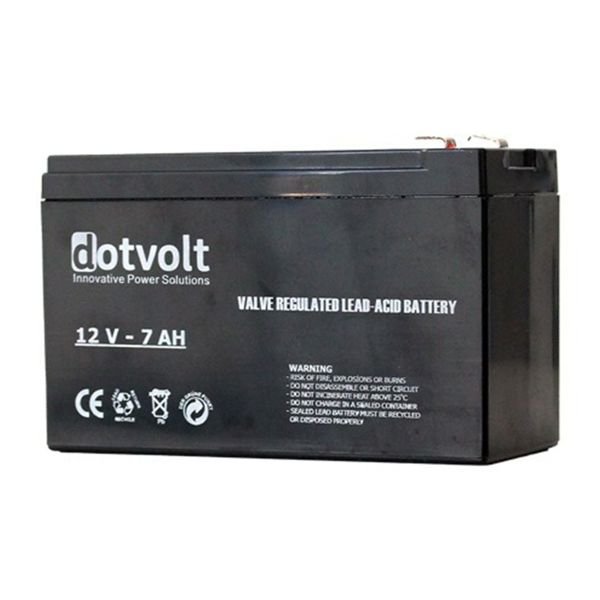 DOTVOLT AKÜ 12 VOLT 7 AMPER UPS AKÜSÜ