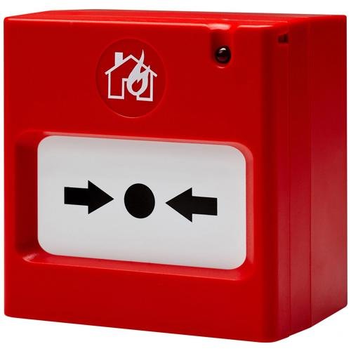 TELETEK SENSO MAG MCP50 KONVANSİYONEL YANGIN ALARM BUTONU (EVPU - EN54-11 ONAYLI)