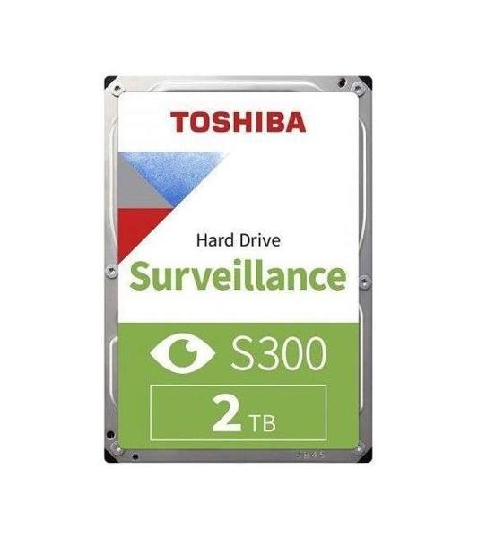 TOSHIBA S300 HDWT720UZSVA 2TB 3.5" 128MB SATA-3 Güvenlik Diski ( RESMİ DİST 3 YIL GARANTİLİ)