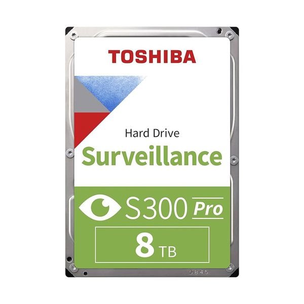 TOSHIBA S300 PRO 7200RPM 512MB 7/24  GÜVENLİK DİSKİ 8 TB